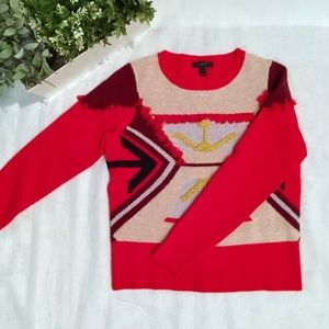 NWOT J. Crew 100% Wool Sweater